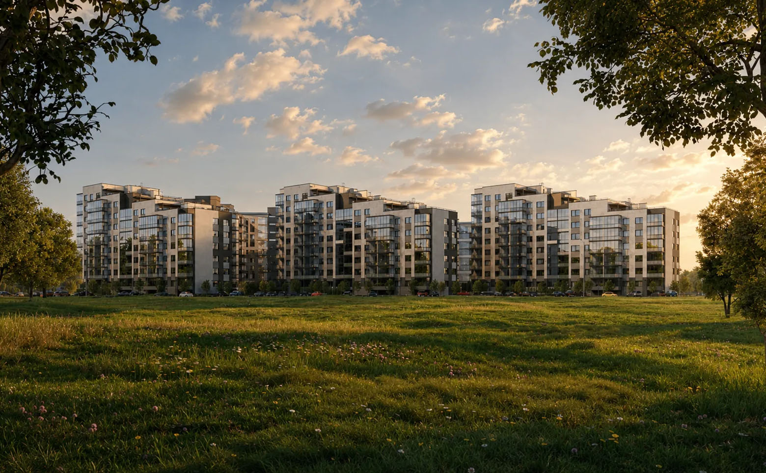 Панорама Юкки. ГК Развитие. Санкт-Петербург — рендер 2 из 6