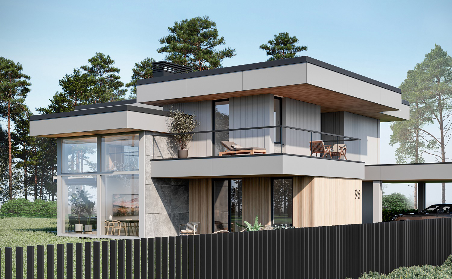 Коттеджный поселок Villa Oivala — рендер 3 из 13