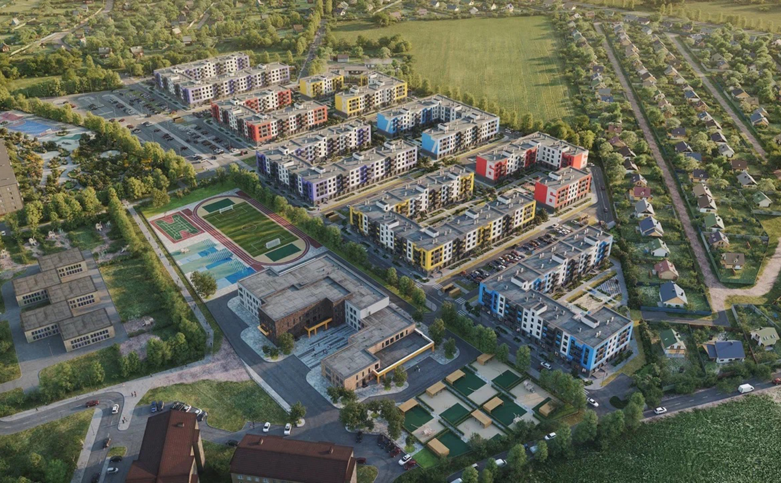 Аннино Сити — рендер 2 из 3