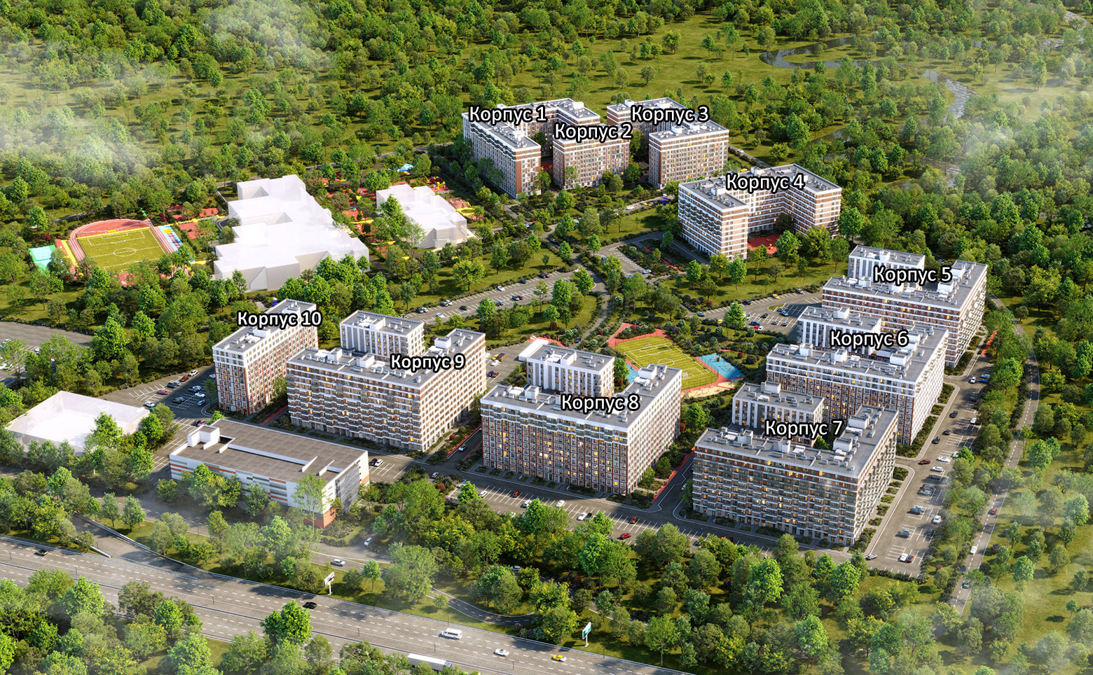 Новый Московский — рендер 7 из 7